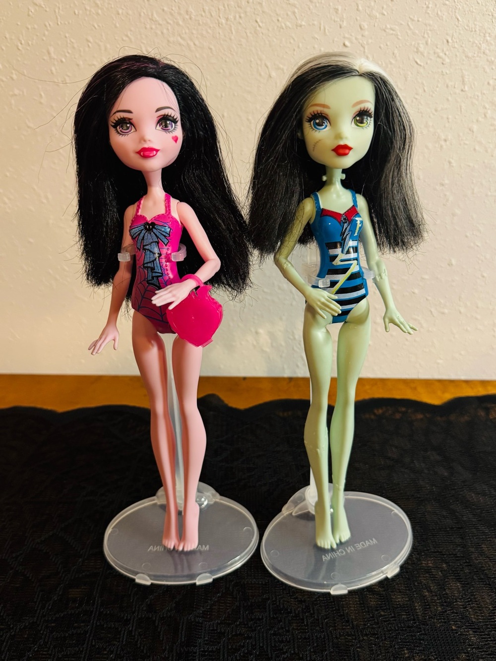 Monster High G2 Draculaura & Frankie Stein Swimsuit Dolls 2017